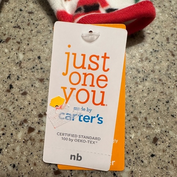 Carter’s Newborn My First Christmas Sleeper NWT - Picture 4 of 4